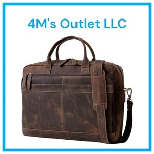 Vintage Leather Breifcase Bag